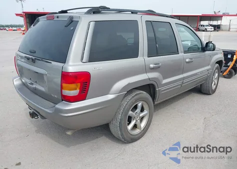 2001 Jeep Grand Cherokee Limited from USA, damaged, VIN 1J4GW58N21C655426